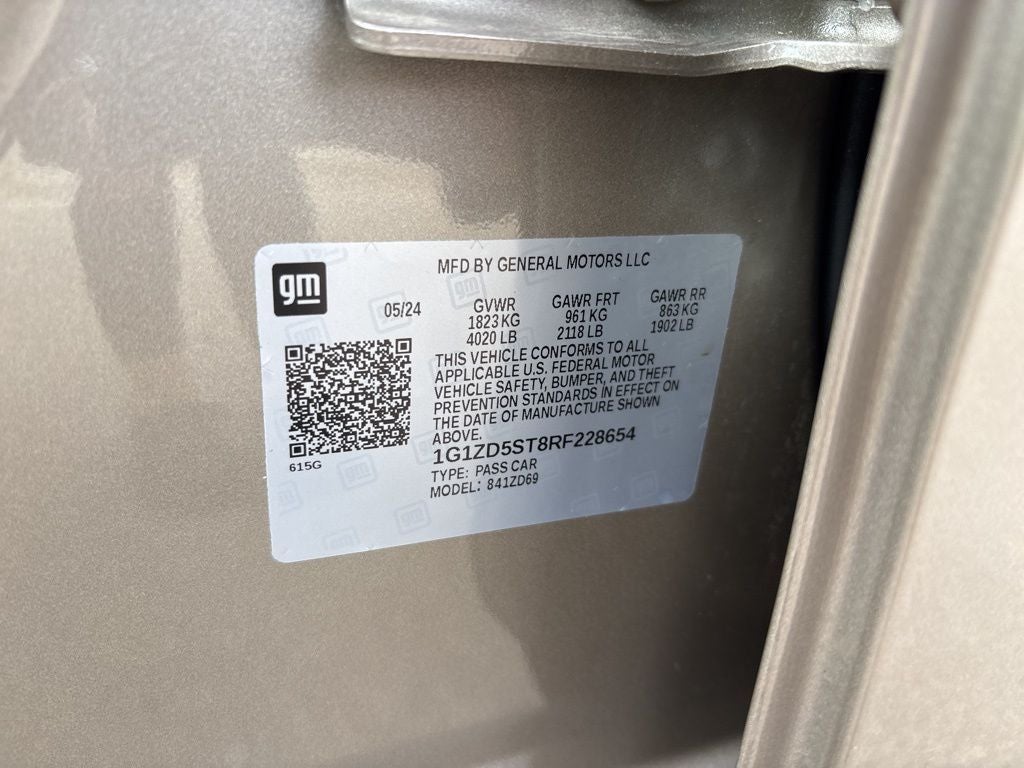 2024 Chevrolet Malibu 1LT