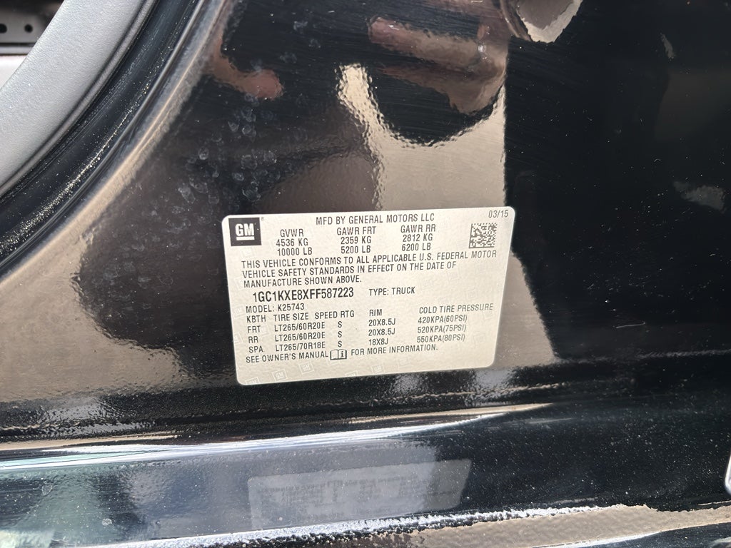 2015 Chevrolet Silverado 2500 HD High Country