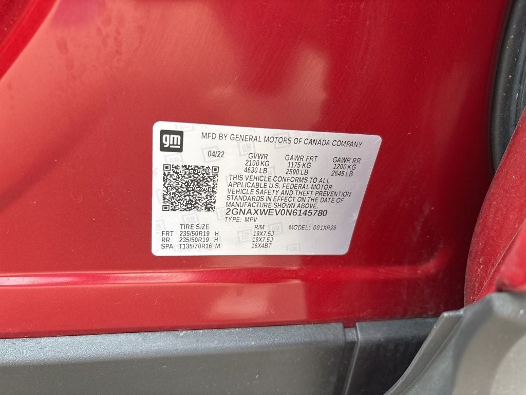 2022 Chevrolet Equinox RS