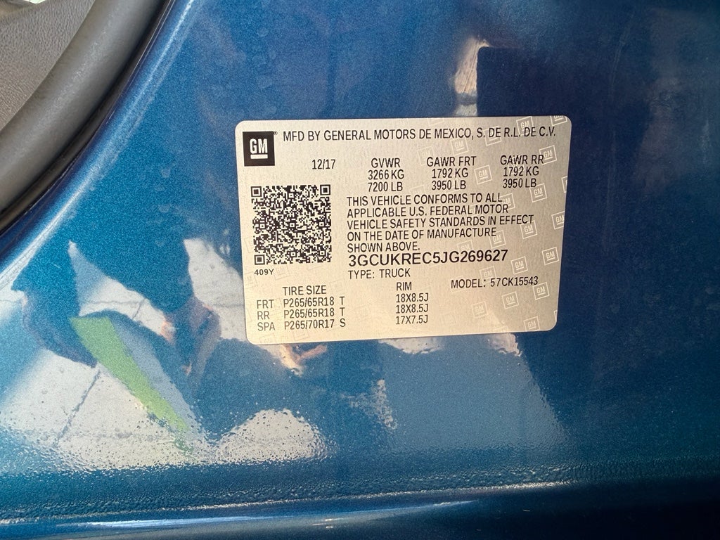 2018 Chevrolet Silverado 1500 LT