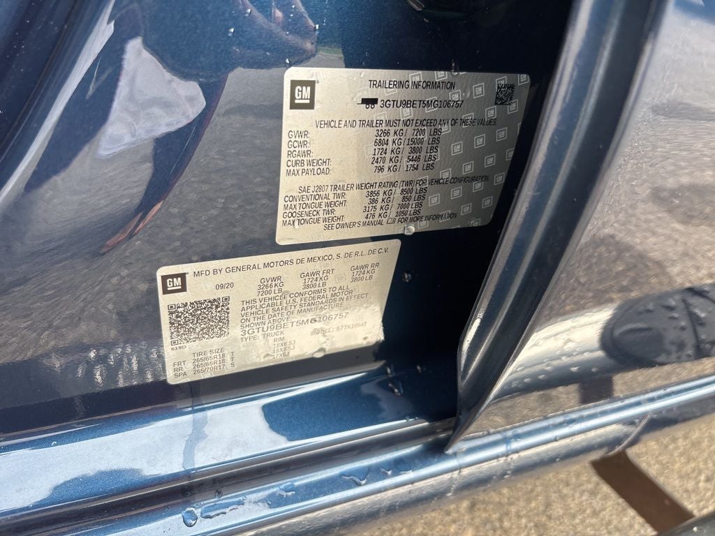 2021 GMC Sierra 1500 SLE