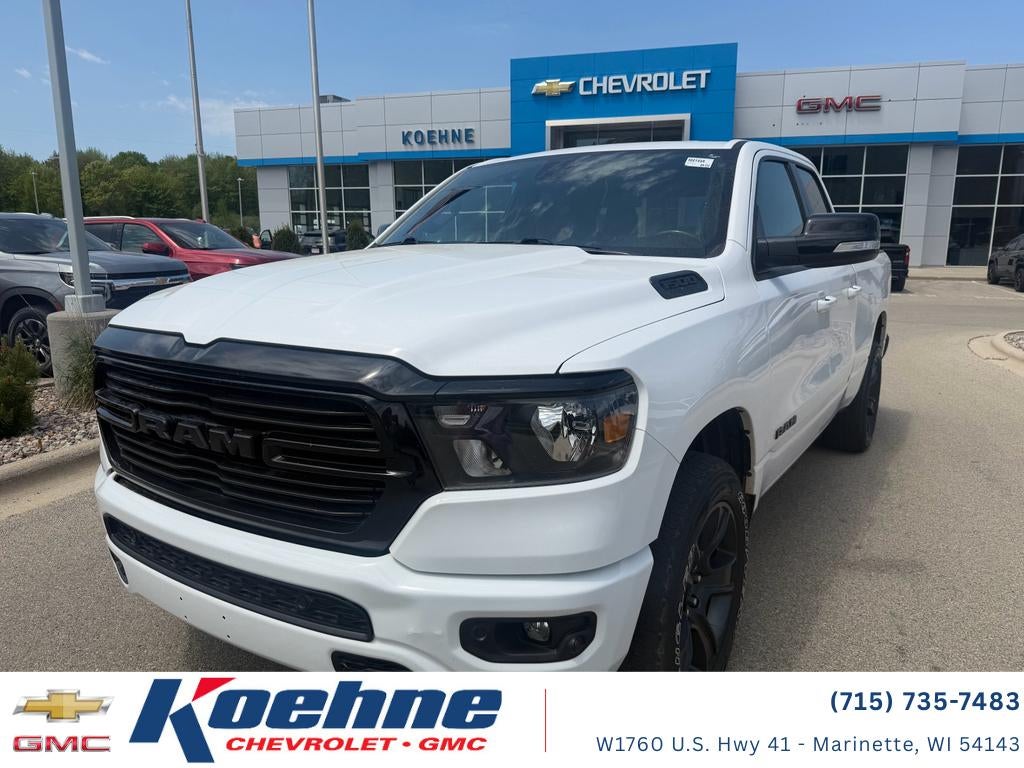 2021 RAM 1500 Big Horn Quad Cab 4x4 6'4" Box