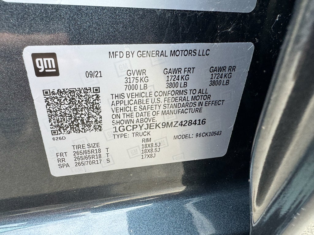 2021 Chevrolet Silverado 1500 LT