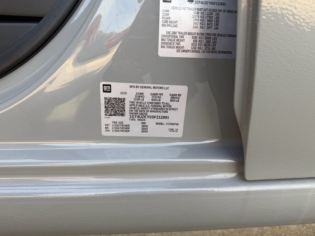 2025 GMC Sierra 2500 HD AT4X