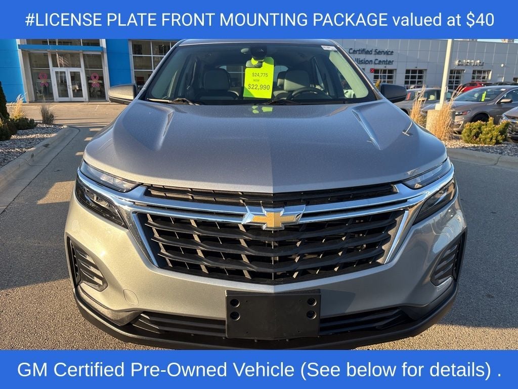 Used 2024 Chevrolet Equinox LS with VIN 3GNAXHEG0RL135202 for sale in Marinette, WI
