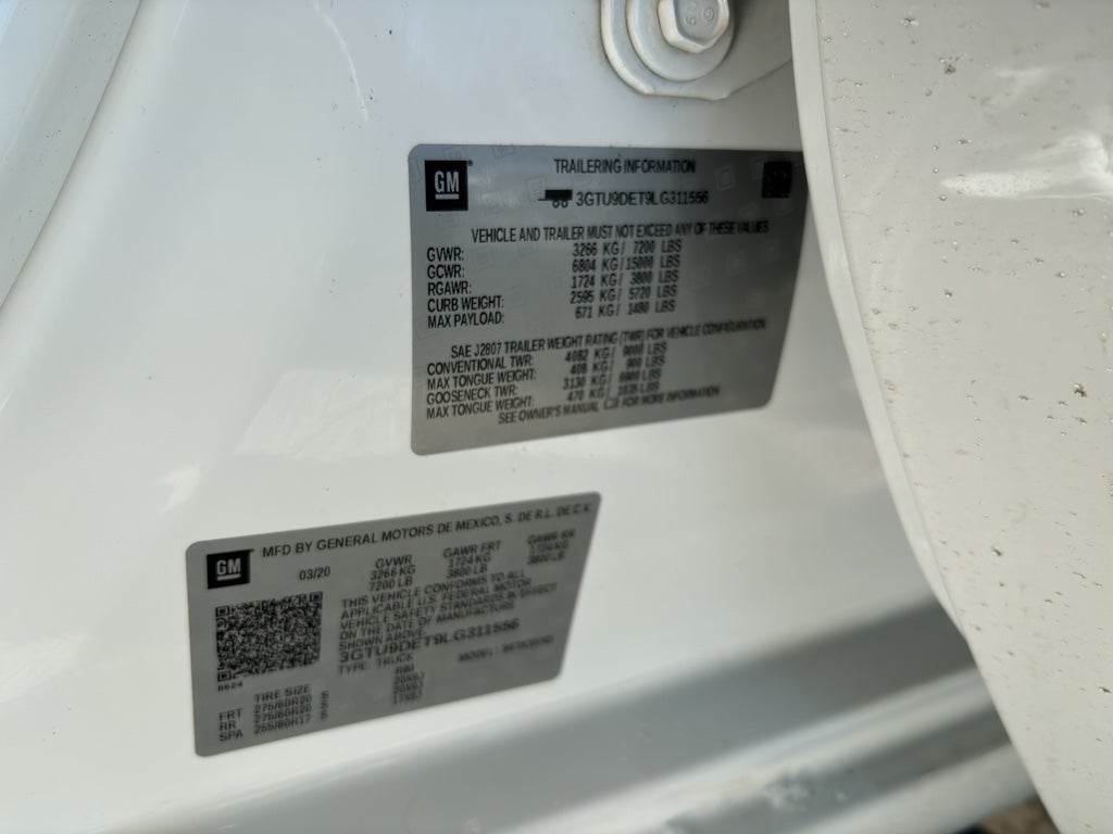 2020 GMC Sierra 1500 SLT