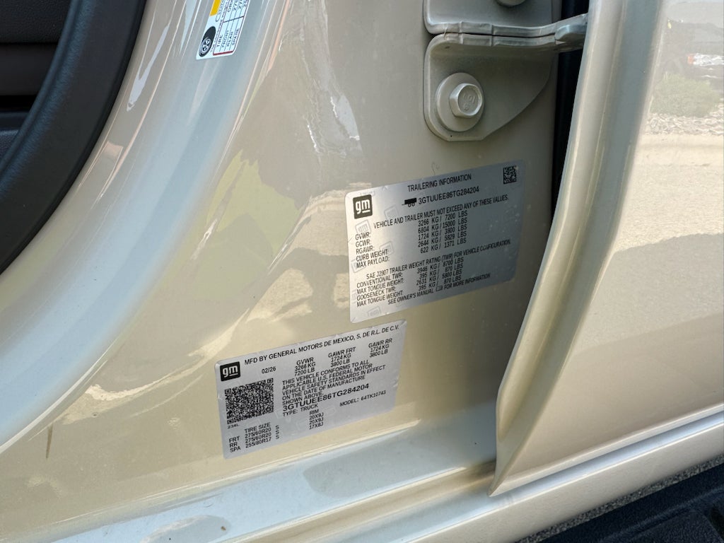 2026 GMC Sierra 1500 AT4