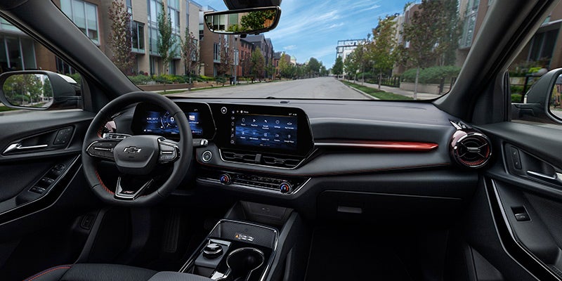 Spacious interior cabin of 2025 Chevrolet Equinox