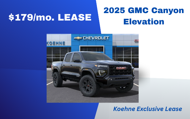 2025 GMC Canyon Elevation $179/Month