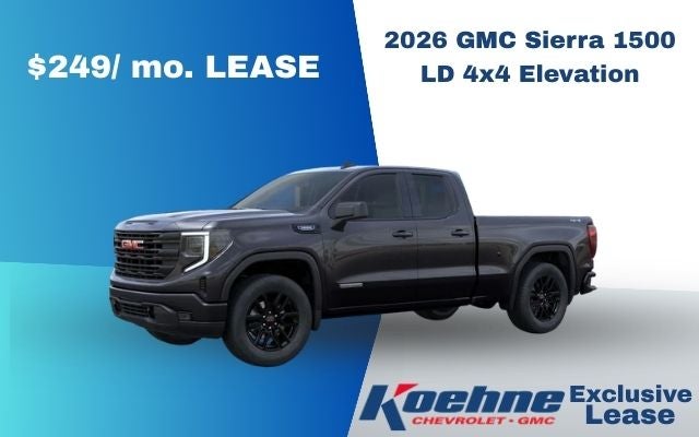 2026 GMC Sierra Double Cab CTP $259/Month